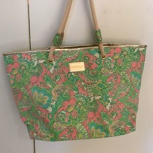 Lilly Pulitzer beach bag
